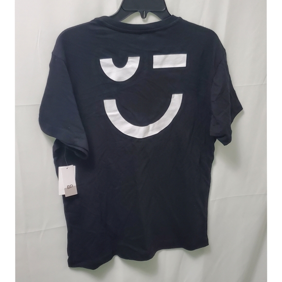 NWT BP. Black T-Shirt w/ White Wording "Nordstrom NYC" ~ You Choose Size - Picture 4 of 7